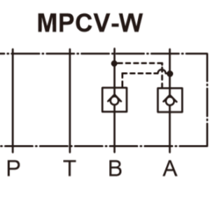 Válvula Modular Retenção Pilotada MPCV-04-W-05