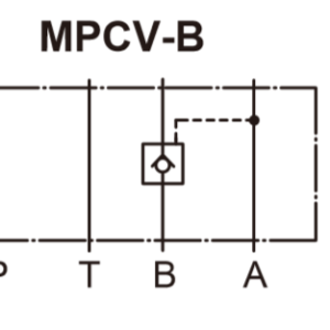 Válvula Modular Retenção Pilotada MPCV-03-B-05