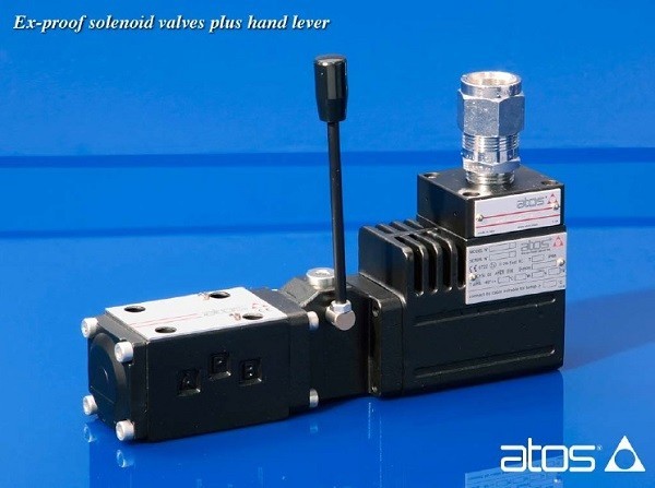 A Válvula Direcional à Prova de Explosão ATOS DHA ATEX IECEx é construída em conformidade a norma IEC 61508 SIL (Certificado TUV).
