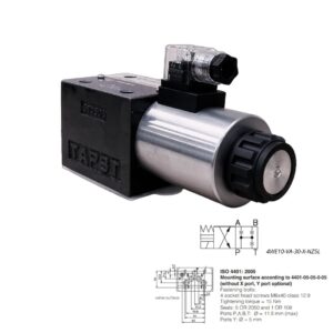 Válvula direcional hidráulica com acionamento elétrico 4WE10-VA-30-X-NZ5L