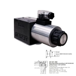 Válvula direcional hidráulica com acionamento elétrico 4WE10-VB-30-X-NZ5L