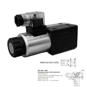 Válvula direcional hidráulica com acionamento elétrico 4WE6-QA-60-X-NZ5L